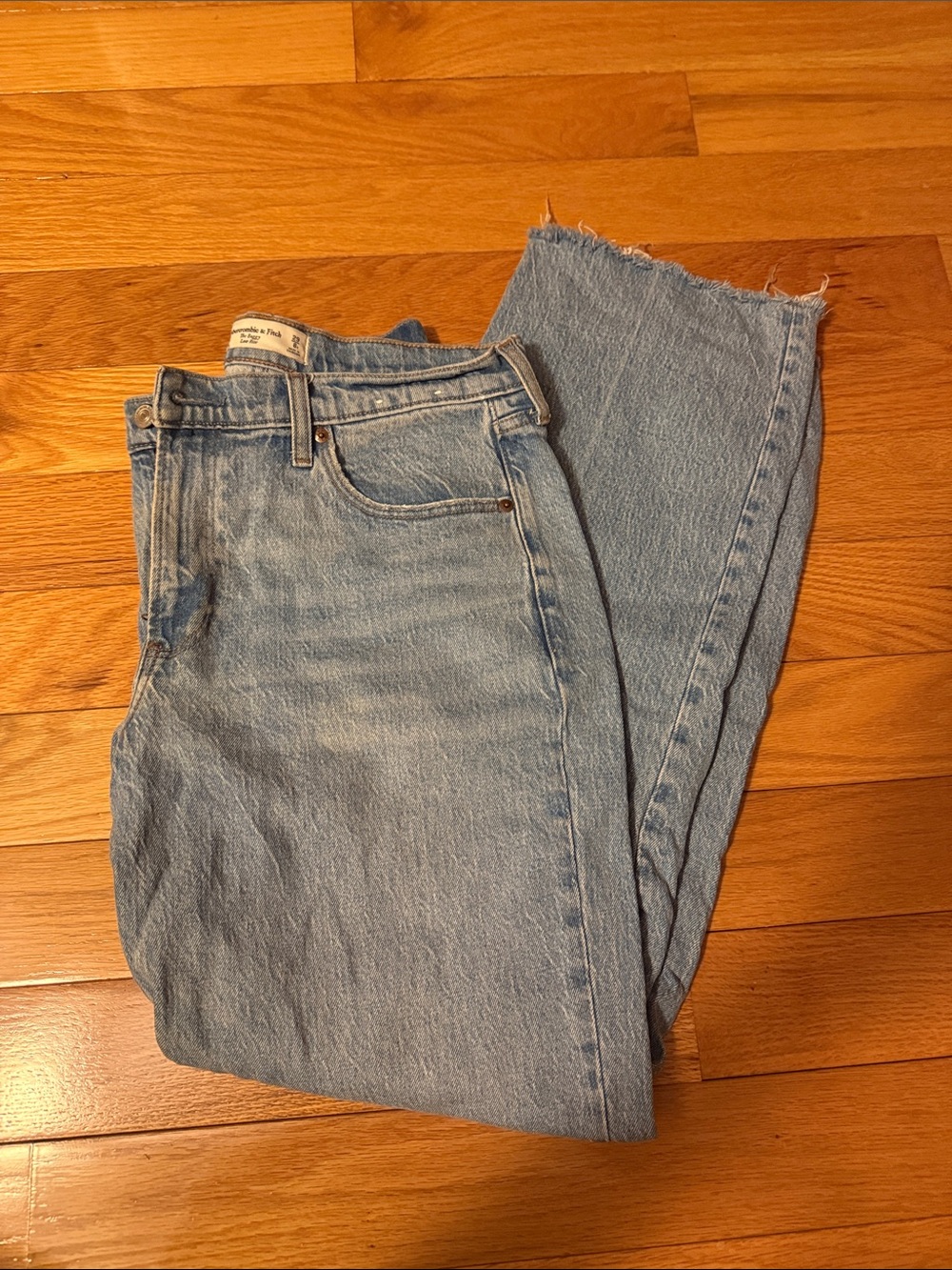 Abercrombie & Fitch Light Blue Denim Jeans